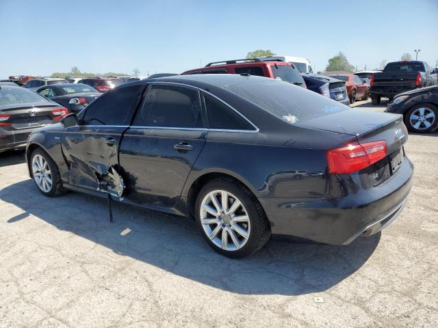 WAUHGAFC1EN101982 - 2014 AUDI A6 PRESTIGE შავი ფოტო 2