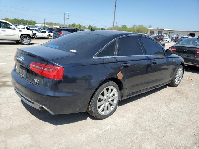 WAUHGAFC1EN101982 - 2014 AUDI A6 PRESTIGE შავი ფოტო 3