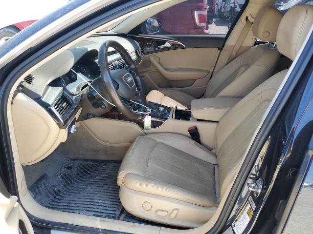 WAUHGAFC1EN101982 - 2014 AUDI A6 PRESTIGE შავი ფოტო 7