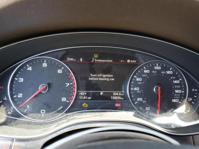 WAUHGAFC1EN101982 - 2014 AUDI A6 PRESTIGE შავი ფოტო 9