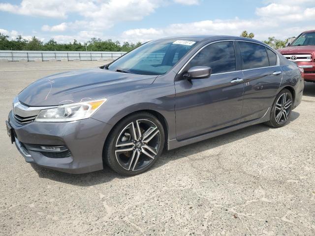 1HGCR2F5XHA292202 - 2017 HONDA ACCORD SPORT GRAY photo 1