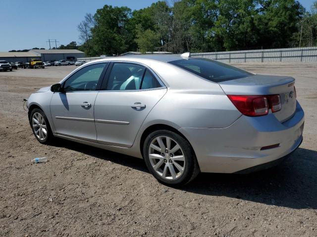 1G11G5SX1DF260233 - 2013 CHEVROLET MALIBU 3LT ვერცხლისფერი ფოტო 2