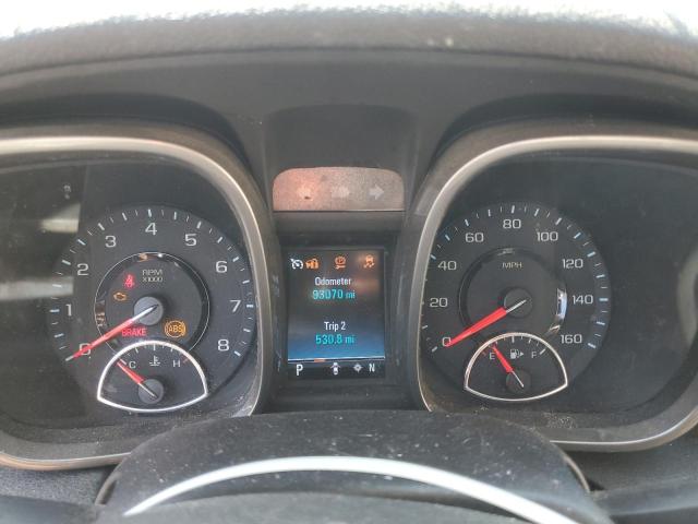 1G11G5SX1DF260233 - 2013 CHEVROLET MALIBU 3LT ვერცხლისფერი ფოტო 9