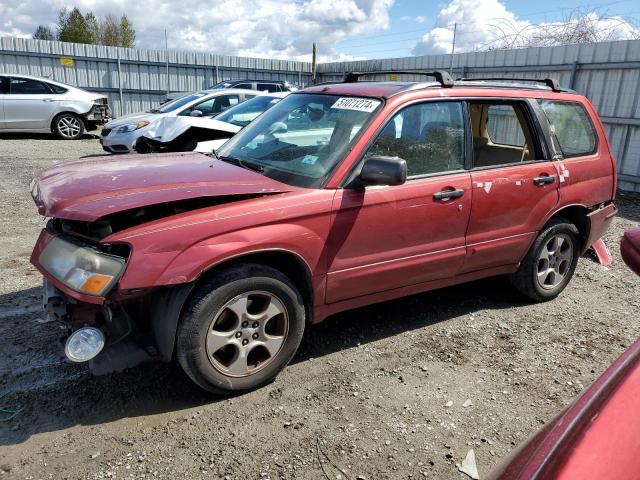 JF1SG65694H729888 - 2004 SUBARU FORESTER 2.5XS Qırmızı foto 1