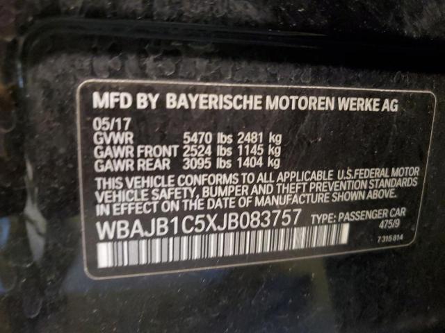 WBAJB1C5XJB083757 - 2018 BMW 1100GS BLACK photo 12