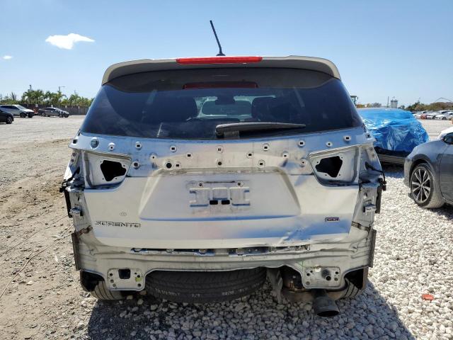 5XYPG4A30HG254940 - 2017 KIA SORENTO LX SILVER photo 6