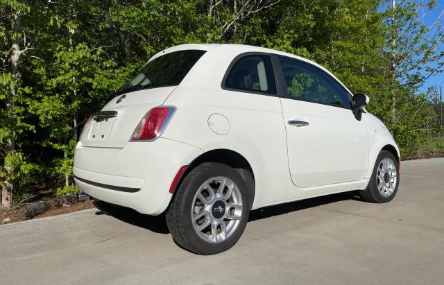 3C3CFFAR0DT628651 - 2013 FIAT 500 POP WHITE photo 4