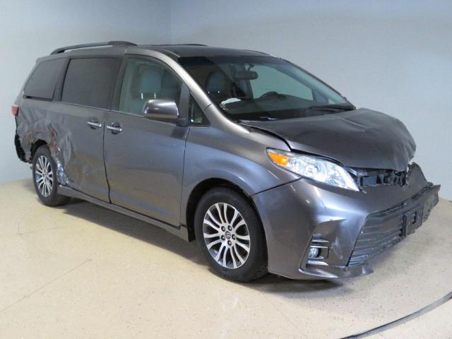 5TDYZ3DC3JS921237 - 2018 TOYOTA SIENNA XLE GRAY photo 1