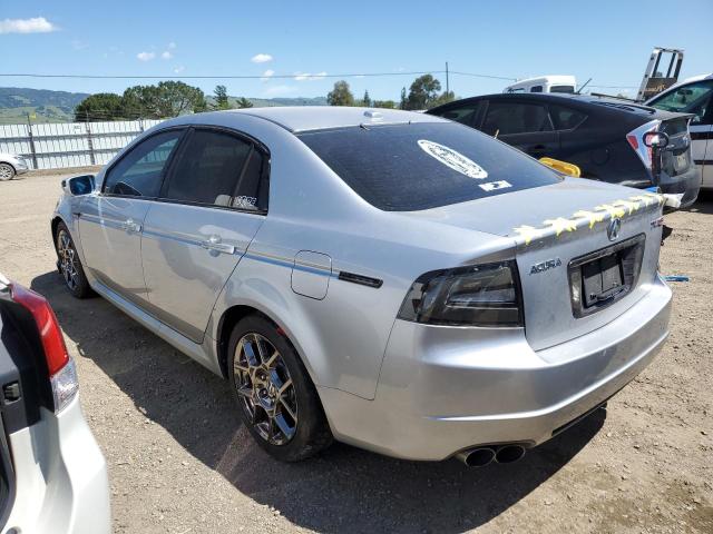 19UUA765X8A056772 - 2008 ACURA TL TYPE S SILVER photo 2