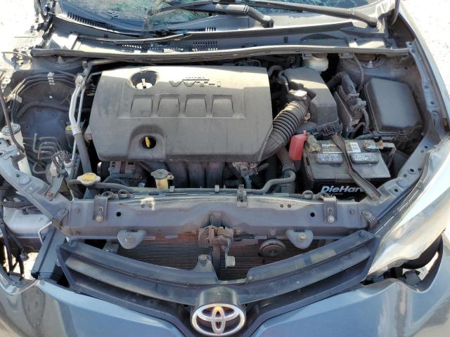 2T1BURHE8EC148931 - 2014 TOYOTA COROLLA L GRAY photo 11