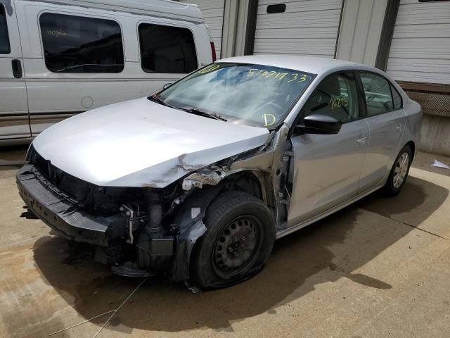 3VW2K7AJ5FM292606 - 2015 VOLKSWAGEN JETTA BASE Silber Foto 1