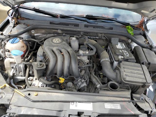 3VW2K7AJ5FM292606 - 2015 VOLKSWAGEN JETTA BASE Silber Foto 11