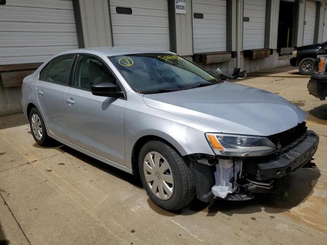 3VW2K7AJ5FM292606 - 2015 VOLKSWAGEN JETTA BASE Silber Foto 4