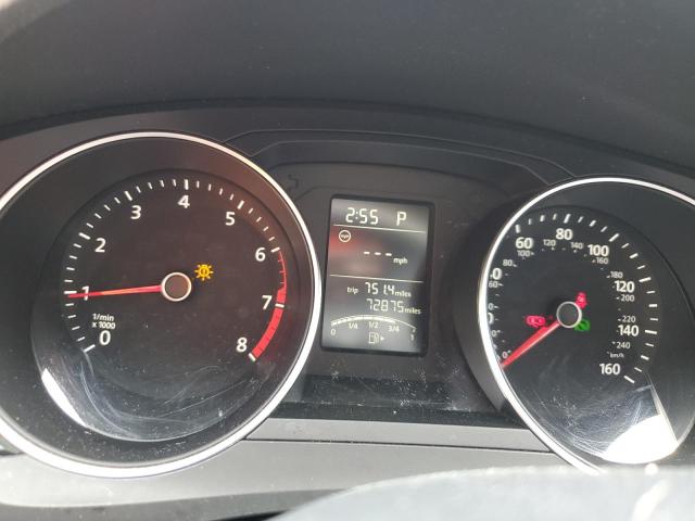 3VW2K7AJ5FM292606 - 2015 VOLKSWAGEN JETTA BASE Silber Foto 9