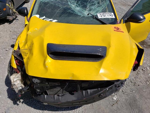 JM1BL1H36A1246051 - 2010 MAZDA SPEED 3 YELLOW photo 11