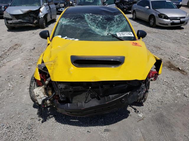 JM1BL1H36A1246051 - 2010 MAZDA SPEED 3 YELLOW photo 5