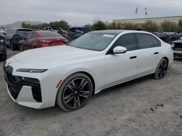 WBY53EJ04PCN73595 - 2023 BMW I7 XDRIVE60 WHITE photo 1