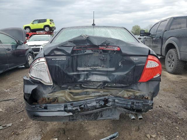 3FAHP0HA1AR242962 - 2010 FORD FUSION SE BLACK photo 6