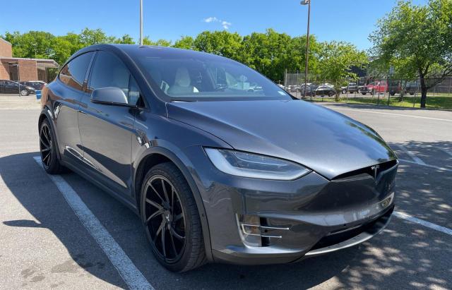 5YJXCBE2XGF016858 - 2016 TESLA MODEL X CHARCOAL photo 1