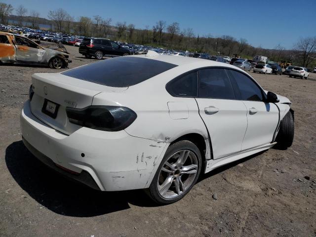 WBA4J3C58JBB97349 - 2018 BMW 430XI GRAN COUPE WHITE photo 3