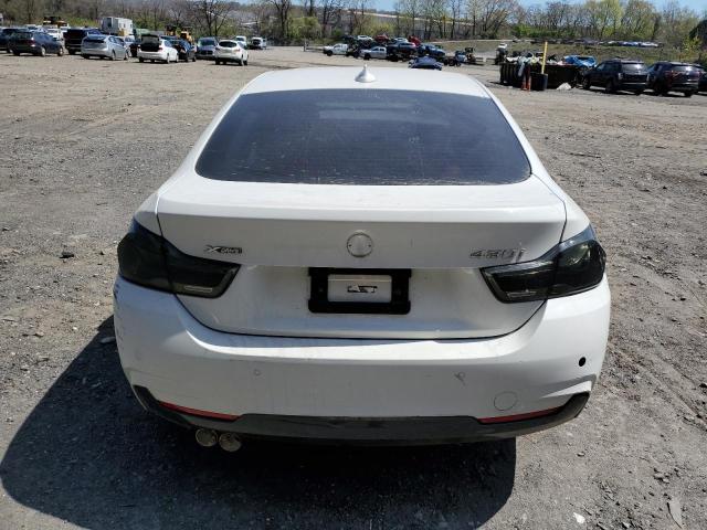 WBA4J3C58JBB97349 - 2018 BMW 430XI GRAN COUPE WHITE photo 6