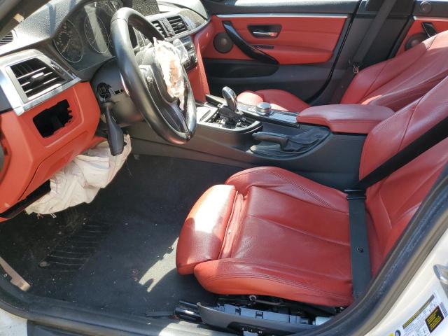 WBA4J3C58JBB97349 - 2018 BMW 430XI GRAN COUPE WHITE photo 7