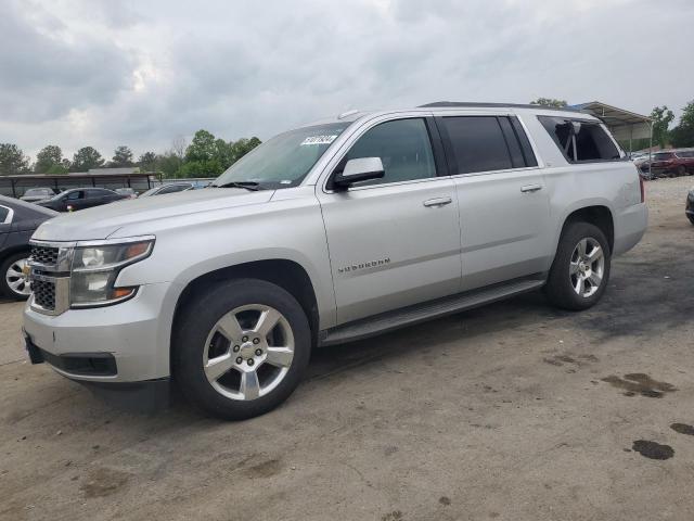 1GNSCHKC0GR162715 - 2016 CHEVROLET SUBURBAN C1500 LT SILVER photo 1