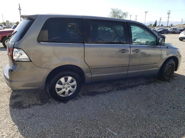 2V4RW4D13AR388046 - 2010 VOLKSWAGEN ROUTAN S GRAY photo 3