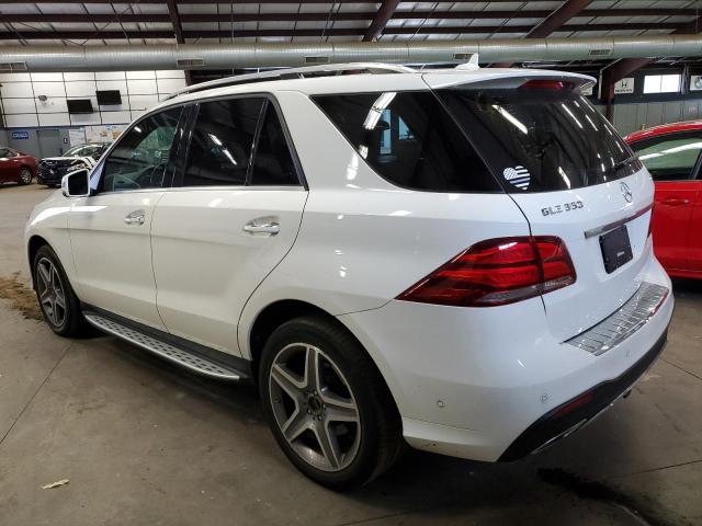 4JGDA5HB6GA756322 - 2016 MERCEDES-BENZ GLE 350 4MATIC WHITE photo 2