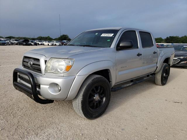 3TMJU4GN2AM097346 - 2010 TOYOTA TACOMA DOUBLE CAB PRERUNNER SILVER photo 1