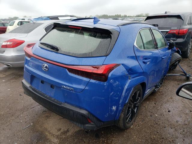 JTHP9JBH3M2049103 - 2021 LEXUS UX 250H BLUE photo 3