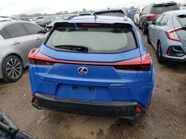 JTHP9JBH3M2049103 - 2021 LEXUS UX 250H BLUE photo 6