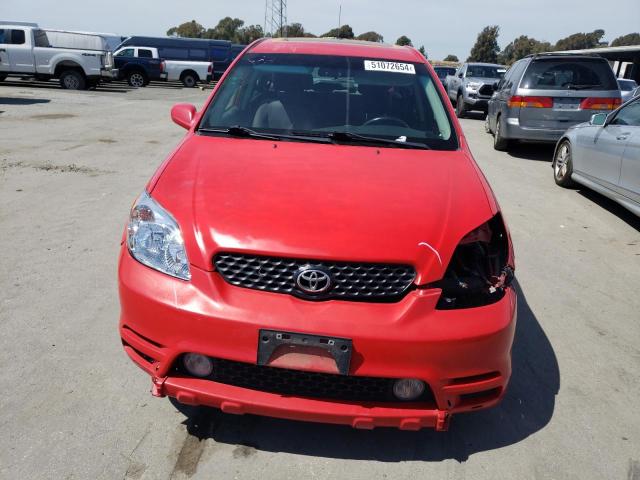 2T1KR32E73C135673 - 2003 TOYOTA COROLLA MA XR RED photo 5