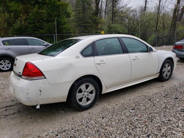 2G1WT57K091291308 - 2009 CHEVROLET IMPALA 1LT WHITE photo 3