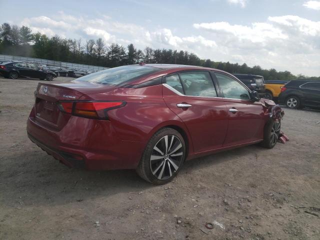 1N4BL4FV1KC178016 - 2019 NISSAN ALTIMA PLATINUM BURGUNDY photo 3