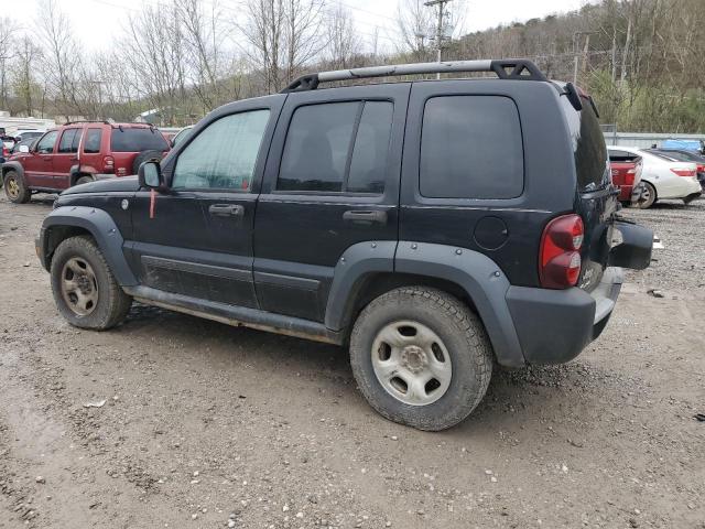 1J4GL38K66W101363 - 2006 JEEP LIBERTY RENEGADE 黑色 照片 2