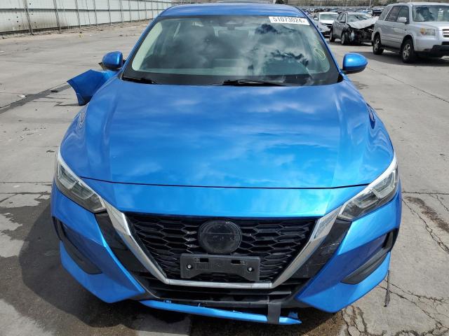 3N1AB8CVXMY308778 - 2021 NISSAN SENTRA SV BLUE photo 5