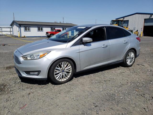 1FADP3J20FL259891 - 2015 FORD FOCUS TITANIUM SILVER photo 1