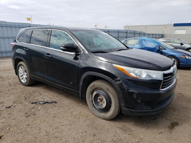 5TDBKRFH2GS349141 - 2016 TOYOTA HIGHLANDER LE BLACK photo 4