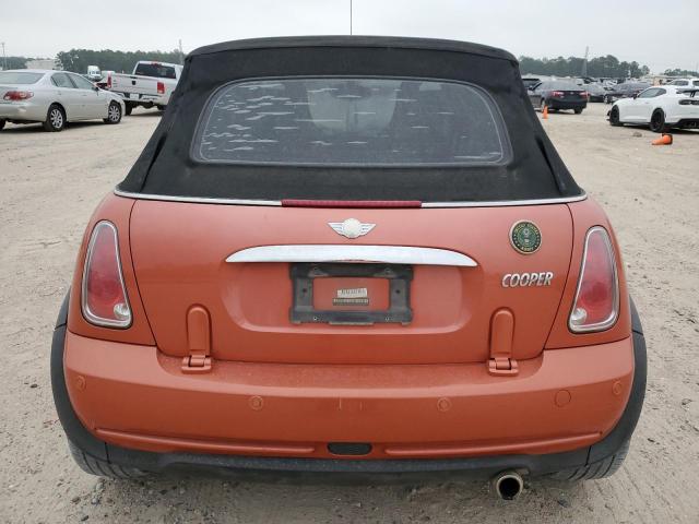 WMWRF33596TF65675 - 2006 MINI COOPER ORANGE photo 6