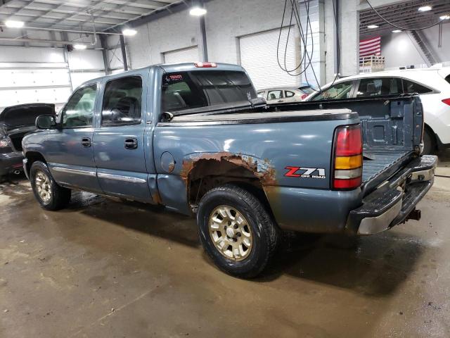 2GTEK13Z261263491 - 2006 GMC NEW SIERRA K1500 TEAL photo 2