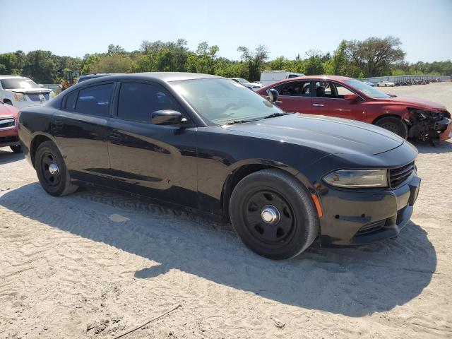 2C3CDXAT5GH110524 - 2016 DODGE CHARGER POLICE BLACK photo 4