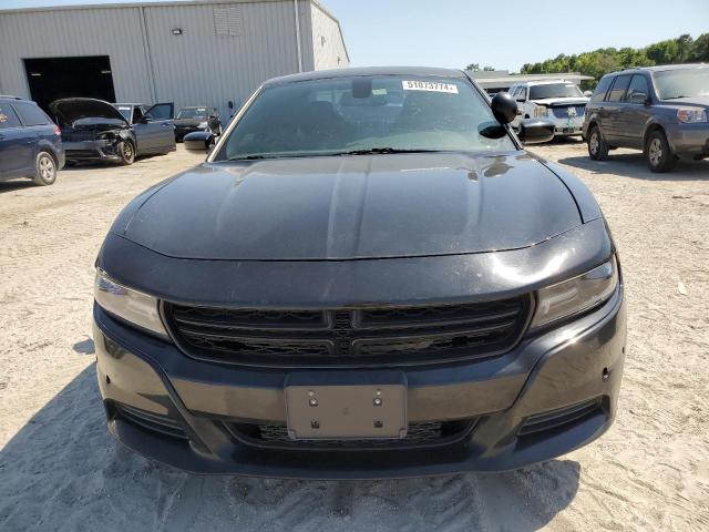 2C3CDXAT5GH110524 - 2016 DODGE CHARGER POLICE BLACK photo 5