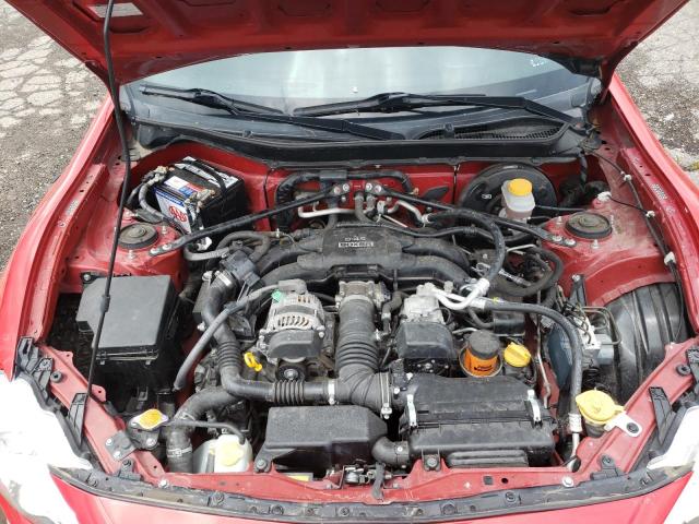 JF1ZNAA10F8710375 - 2015 TOYOTA SCION FR-S RED photo 11