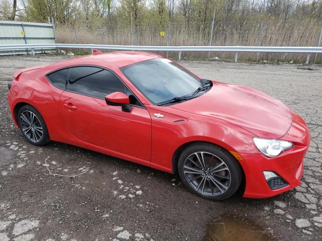 JF1ZNAA10F8710375 - 2015 TOYOTA SCION FR-S RED photo 4