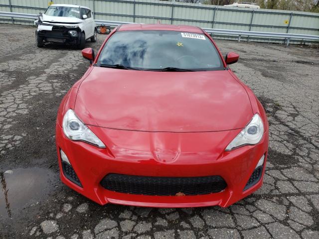 JF1ZNAA10F8710375 - 2015 TOYOTA SCION FR-S RED photo 5