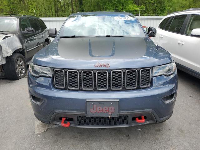 1C4RJFLG7LC326137 - 2020 JEEP GRAND CHER TRAILHAWK BLUE photo 5