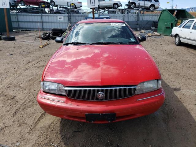 1G4NJ52MXTC412845 - 1996 BUICK SKYLARK GRAN SPORT RED photo 5