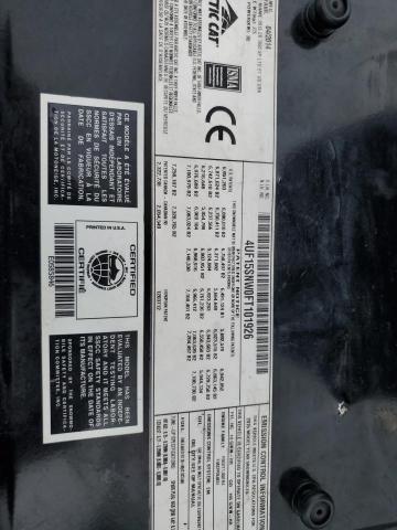 4UF15SNW0FT101926 - 2015 ARCTIC CAT SNOWMOBILE TWO TONE photo 10