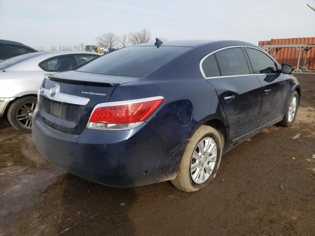 1G4GD5ER8CF358578 - 2012 BUICK LACROSSE PREMIUM BLUE photo 4